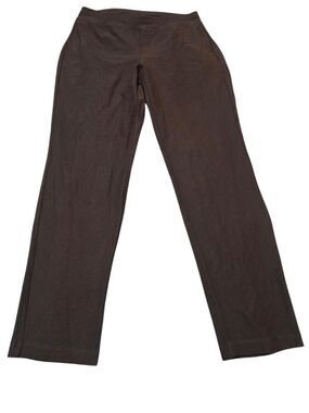 Eileen Fisher Stretch Pants Elastic Waist Viscose Pull On Black S Casual C20.1